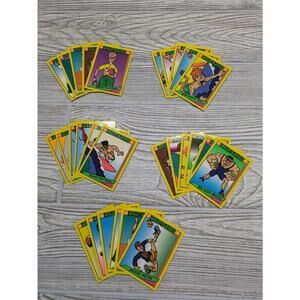 Vintage Rad Dudes Trading Card Lot Of 29 Neon Hang Ten Tony Wave Rippin Ray 1990